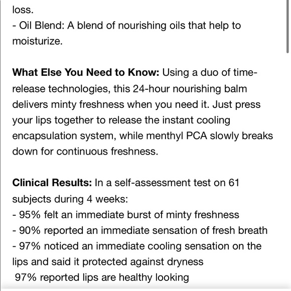 Sugar Mint Rush Lip Balm - Picture 4 of 7